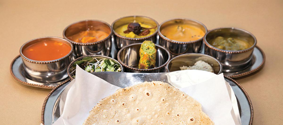 Crispy samosa — popular Indian appetizer at Royal Crown Restaurant, Winnipeg West End